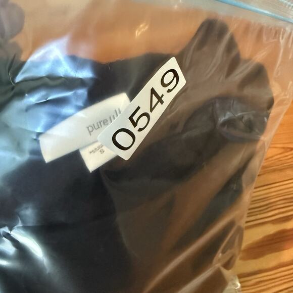 Pure Jill J Jill Dress Sz S Black Modal Stretch Lagenlook Teacher Casual Comfy - Picture 11 of 11